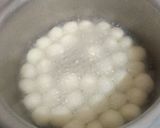 A picture of step 8 of Angoori Chhena  rasmalai.