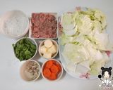 รูปขั้นตอนการทำที่ 1 ของ ต้มจืดผัดกาดขาวเต้าหู้-หมูสับ