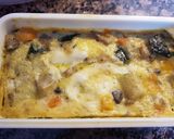 Foto del paso 9 de la receta Pastel de verduras con boletus en microondas