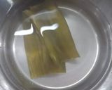 Hình bước làm 1 của món DASHI STOCK - Nước dùng Dashi