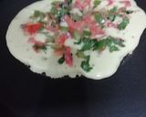A picture of step 3 of Besan Uttapam.