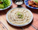 Hình bước làm 1 của món Thịt Luộc Mắm Nêm