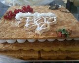 صورة لخطوة 8 من وصفة تورته الجلاش بالكريمه 🍓