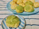 Matcha Cream Puff(Bánh su kem trà xanh)