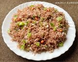 A picture of step 5 of Ragi Sevai.