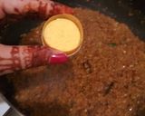 A picture of step 6 of Chole masala or chickpeas masala.