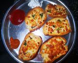 A picture of step 8 of Cheese Garlic Bread.
