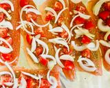 A picture of step 2 of Trout fillet baked with tomatoes.