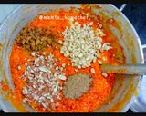 A picture of step 5 of Carrot Halwa.