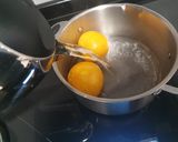 Foto del paso 1 de la receta Bizcocho de naranja y almendra con bocados de chocolate