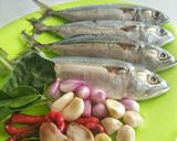 Foto langkah ke 1 dari resep Kembung bakar padang.