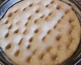 A picture of step 3 of Focaccia Bread.