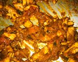 A picture of step 4 of Masala Macaroni.