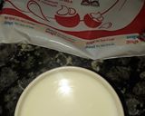 A picture of step 1 of Milkmaid condensed milk.