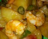 Foto langkah ke 8 dari resep UDANG KENTANG SAUS PADANG, simpel dan sedap.