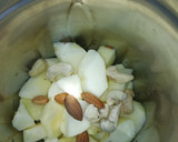 A picture of step 2 of Apple dates shake.