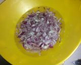A picture of step 2 of Guacamole salad #4Weekschallenge #Authormarathon.