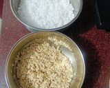 A picture of step 2 of Oats Sabudana Chilla.