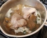 A picture of step 4 of Lambs Hearts in a minty lamb Gravy 😀.