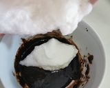 รูปขั้นตอนการทำที่ 5 ของ ซูเฟลช็อกโกแลตไร้แป้ง(keto)​