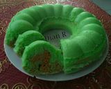 Foto langkah ke 8 dari resep Bolu Pandan Coklat panggang + kukus (1 resep).