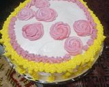 A picture of step 10 of Eid cake.