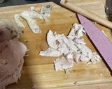 Foto del paso 3 de la receta: Pollo en salsa blanca