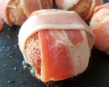 Foto del paso 4 de la receta: Albóndigas cubiertas con bacon