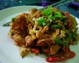 Foto langkah ke 5 dari resep Jamur Saos Kuning Telur.