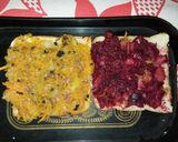 A picture of step 1 of Pakoda burger full veg stuff.