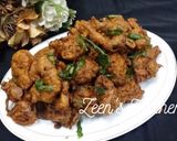 A picture of step 2 of Leftover Bhindi Fry Pakoras.