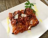 Foto langkah ke 1 dari resep Terong Panggang Mozzarella.