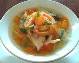 Foto langkah ke 8 dari resep Sup Jamur Tiram Putih.