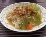 A picture of step 3 of Hairy Gourd And Tomato With Tang Hoon.