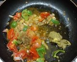 A picture of step 2 of Anda Masala.