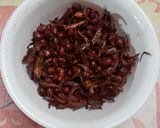 Foto langkah ke 4 dari resep Goreng Teri Ikan Kacang / Teri Main Bola.