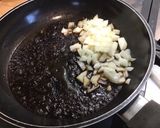 Une image de l'étape 5 de Fondue de poireaux à la crème, origan et jus d'agneau.