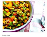 Foto langkah ke 7 dari resep Tumis buncis saus tomat.