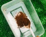 A picture of step 1 of Dalgona Coffee.