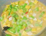 Foto langkah ke 8 dari resep Lodeh Labu Kentang Tahu.