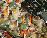 Foto langkah ke 6 dari resep Tumis Terong Gelatik Teri (Terong hijau bulat).