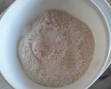 A picture of step 1 of Oreo brownies.
