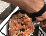 Foto del paso 3 de la receta Falsa lasaña de tortilla y pollo picado