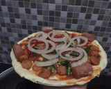 Foto langkah ke 5 dari resep Pizza rumahan.