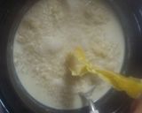 Foto del paso 4 de la receta: Arroz con leche integral, endulzado con un mix de frutas♡