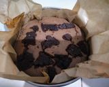 Foto langkah ke 6 dari resep Mochi Cake Coklat Lumer (1 Telur).
