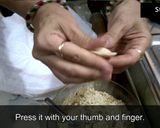 A picture of step 36 of Mawa Gujiya.