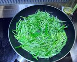 【炒】蒜炒空心菜的食譜步驟3照片