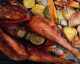 Roasted chicken with potatoes recipe step 6 photo