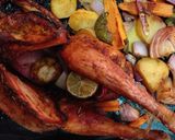 A picture of step 6 of Roasted chicken with potatoes.